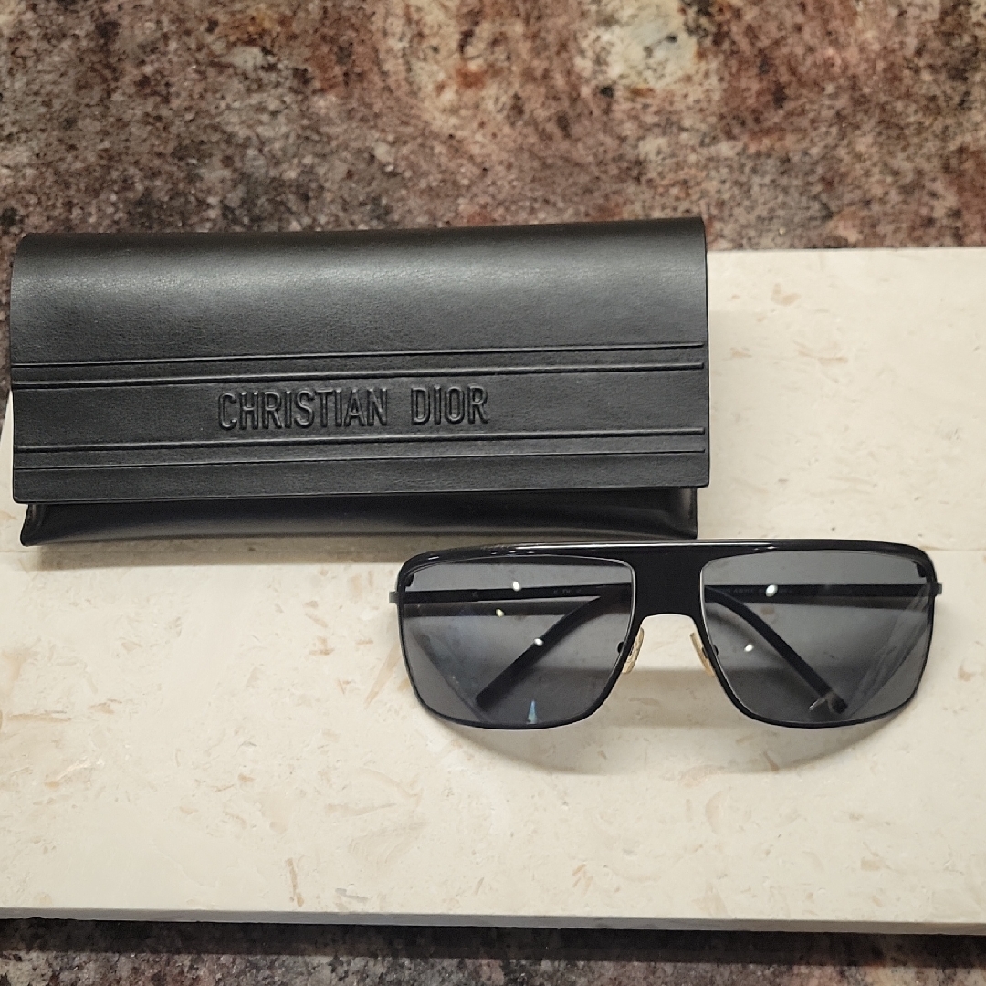 Dior Homme Polarized Sunglasses In Black